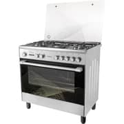 Tornado Free Standing 5 Burner Gas Cooker 90cm Stainless Steel - 9T10BRC1X01SG
