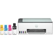 HP Smart Tank 582 Wireless All in One Inkjet Printer, White and Green - 4A8D6A