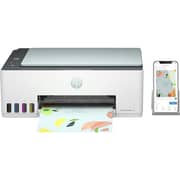 HP Smart Tank 582 Wireless All in One Inkjet Printer, White and Green - 4A8D6A
