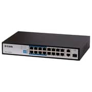 D-Link 16-Port Unmanaged PoE+ Survillnce Switch
