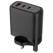 Glassology 3 Port GaN Charger Black