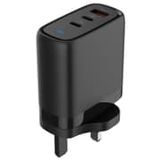 Glassology 3 Port GaN Charger Black