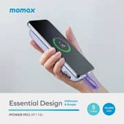 Momax iPower PD3 Power Bank 10000mAh White IP118W