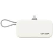 Momax 1-Power Mini Built-In Foldable Battery Pack 5000mAh White IP130MFIW
