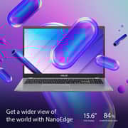 Asus Viviobook Go 15 (2024) Laptop - Intel Celeron-N4500 / 15.6inch FHD / 128GB eMMC / 4GB RAM / Windows 11 Home / English & Arabic Keyboard / Peacock Blue / Middle East Version - [E510KA-BR858WS]
