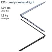 Asus Vivobook S14 (2024) AI PC - 2nd Series / Intel Core Ultra 7-258V / 14inch WUXGA / 1TB SSD / 32GB RAM / Shared Intel Arc Graphics / Windows 11 Home / English & Arabic Keyboard / Neutral Black / Middle East Version - [S5406SA-QD076W]