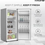 Krome Single Door Refrigerator 220 Litres KR-RD220H