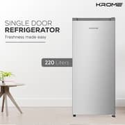Krome Single Door Refrigerator 220 Litres KR-RD220H