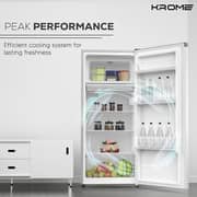 Krome Single Door Refrigerator 220 Litres KR-RD220H