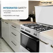 Krome Free Standing Gas Cooker KR-CR9060