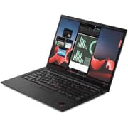 Lenovo ThinkPad X1 Carbon Gen 11 (2023) Laptop - 13th Gen / Intel Core i7-1365U / 14inch WUXGA / 1TB SSD / 32GB RAM / Shared Intel Iris Xe Graphics / Windows 11 Pro / English Keyboard / Black / International Version - [21HM002GUS]