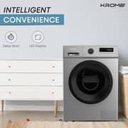 Krome Front Load Washer 7 kg KR-WFL70SSI