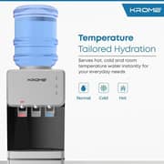 Krome Top Load Water Dispenser KR-WDBL3TB