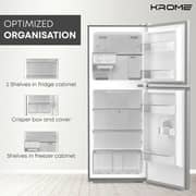 Krome Top Mount Refrigerator 260 Litres KR-RFF260SM 