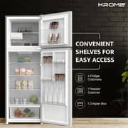 Krome Top Mount Refrigerator 565 Litres KR-RFF565IM
