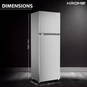 Krome Top Mount Refrigerator 565 Litres KR-RFF565IM