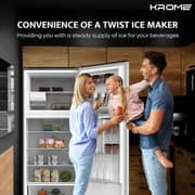 Krome Top Mount Refrigerator 480 Litres KR-RFF480IM