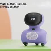 Miko Voice First AI Learning Coach Robot Mini Purple