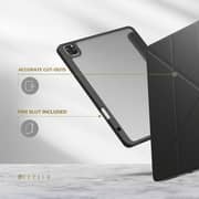 Levelo Hybrid Flip Case Transparent/Black iPad Pro 11Inch