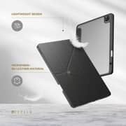 Levelo Hybrid Flip Case Transparent/Black iPad Pro 11Inch