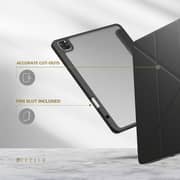 Levelo Hybrid Flip Case Transparent/Black iPad Pro 13Inch