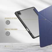 Levelo Hybrid Flip Case Transparent/Blue iPad Air 11Inch