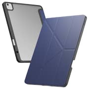 Levelo Hybrid Flip Case Transparent/Blue iPad Air 13Inch