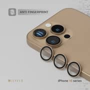 Levelo Lens Protector Dessert Rose/Black iPhone 16 Pro/iPhone 16 Pro Max