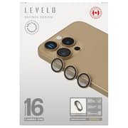 Levelo Lens Protector Dessert Rose/Black iPhone 16 Pro/iPhone 16 Pro Max