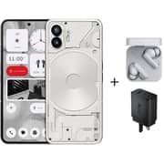 Nothing Phone 2 256GB 12GB White 5G Smartphone + CMF Buds + 45W Adapter