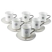 Rosette Porcelain Tea 12pc Set