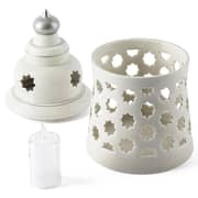 Rosette Large Electronic Candle 15*29.7 cm