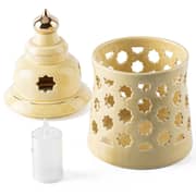 Rosette Large Electronic Candle 15*29.7 cm