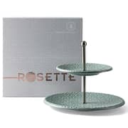 Rosette Collection Serving Stand 1pc Set