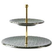 Rosette Collection Serving Stand 1pc Set