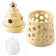 Rosette Small Electronic Candle 7.5*15.6 cm