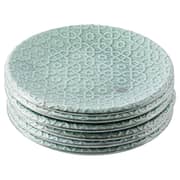 Rosette Cake Serving Set Blue