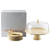 Rosette Cake Serving 9pc Set