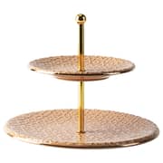 Rosette Collection Serving Stand 1pc Set