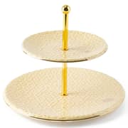 Rosette Collection Serving Stand 1pc Set