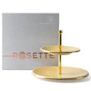 Rosette Collection Serving Stand 1pc Set
