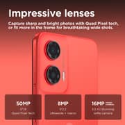 Motorola G35 128GB 8GB Guava Red 5G Smartphone + Gift Bottle