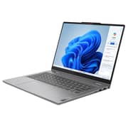 Lenovo IdeaPad 5 14IRH9 2-in-1 Convertible (2024) Laptop - 13th Gen / Intel Core i7-13620H / 14inch WUXGA / 512GB SSD / 16GB RAM / Shared Intel UHD Graphics / Windows 11 Home / English & Arabic Keyboard / Luna Grey / Middle East Version-[83KX002RAX]