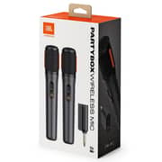 JBL PartyBox Digital Wireless Microphones, Black