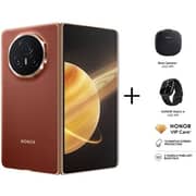 Honor Magic V3 512GB Reddish Brown 5G Smartphone + Bose Speaker + Watch 4 + Screen Damage Protection