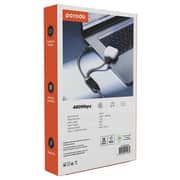 Porodo 2-in-1 Type C And Lightning Fast Charging Cable 1.2m Black