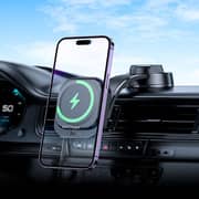 Hoco Might Wireless Car Charger Black