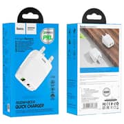 Hoco Bright Wall Charger White