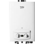 Beko Gas Digital Water Heater, 6 Liters, White- BGWH 6LW