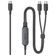 Anker 2-in-1 USB-C To USB-C Cable 4ft Black